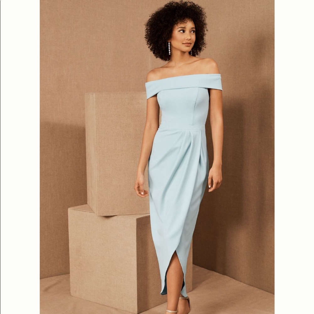 BHLDN THOMPSON DRESS | Anthropologie | Size 6 | Light Blue